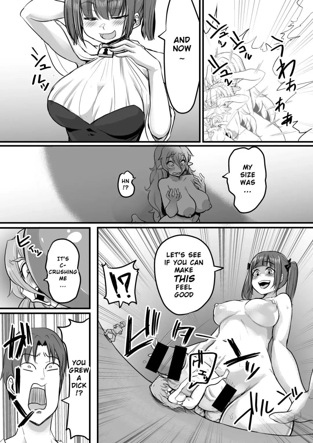 Shinchou Dakkai Game | Size recovery game Fhentai - Page 8
