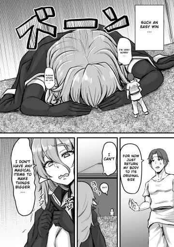 Shinchou Dakkai Game | Size recovery game Fhentai - Page 5