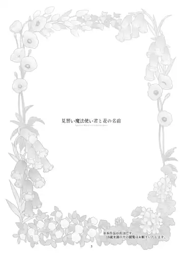 [Nakahara Mizuimo] Minarai Mahoutsukai-kun to Hana no Namae - Apprentice Wizard and his Bluebell Flower. Fhentai - Page 2