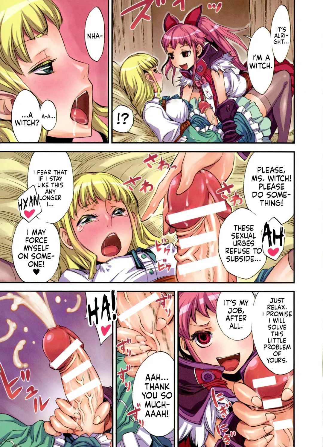[Bonnari] Futa Majo Ecstasy Ch. 2 - 3 | Futa Witch Ecstasy Ch. 2 - 3 Fhentai - Page 3