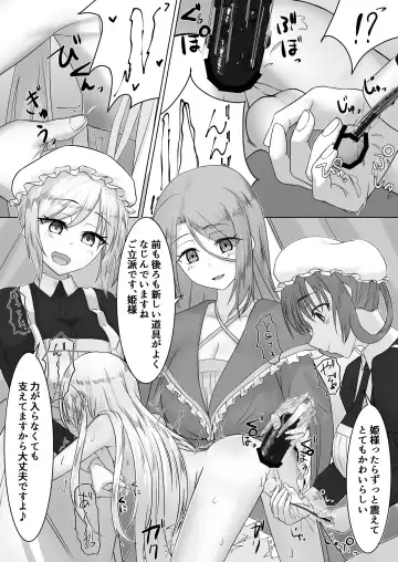 [Youkan] Ohime-sama ♂ no Ouzoku Kyouiku Fhentai - Page 30