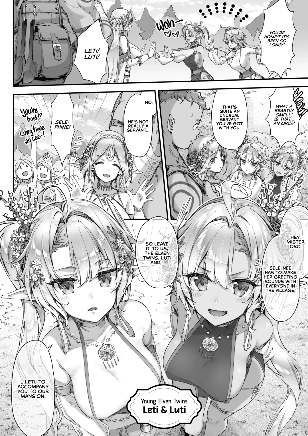 [Hakui Ami] Oideyo! Midarana Elf no Mori | Come to the Forest of the Lewd Elves! Fhentai - Page 4