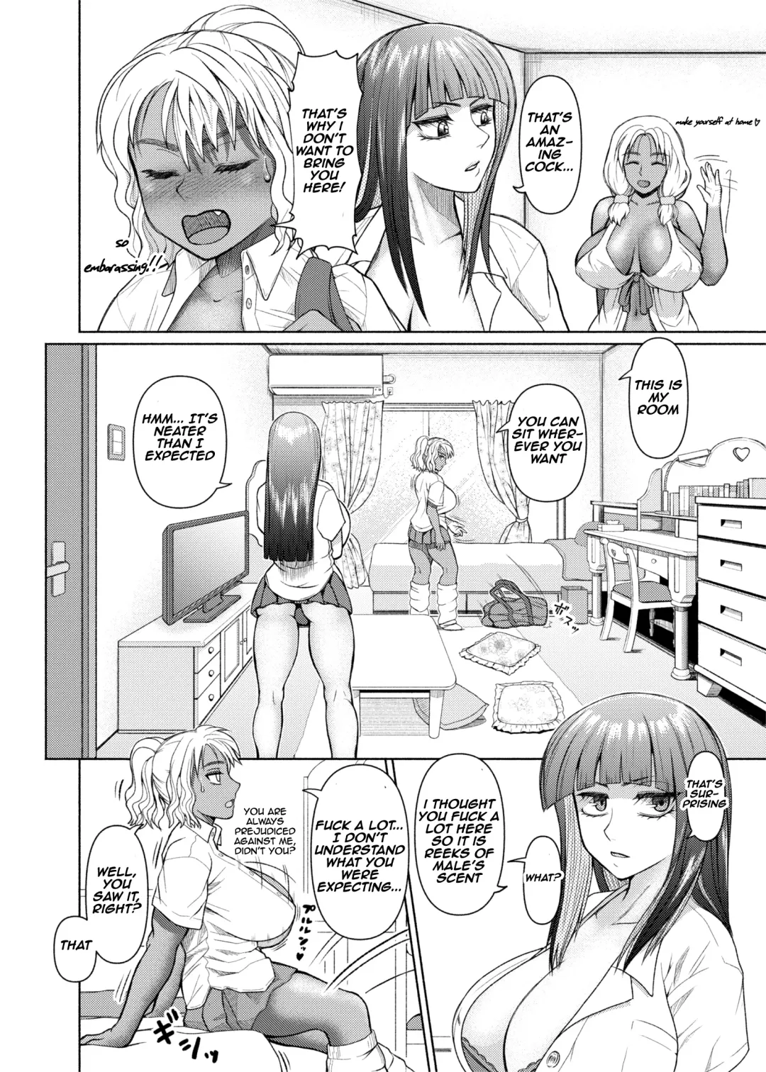 [Nobuhiro] Futanari Bitch Gal wa Suki desu ka? | do you like dick girl bitch gals?  2-4 Fhentai - Page 6