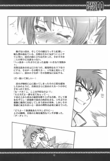 [Kuuya - Satomi Hiroyuki] HEAVY GAUGE 00 COMIC CASTLE 2005 Tokubetsu-gou Fhentai - Page 12