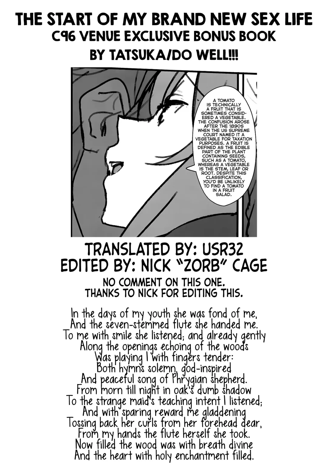 [Nagareboshi] C96 Venue Limited Bonus Book "The Start of My Brand New Sex Life" Fhentai - Page 9