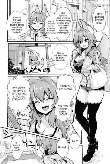 [Wise Speak] Ryousai Oneshota Tamamo-chan | Good Oneshota Wife Tamamo-chan Fhentai.net - Page 3