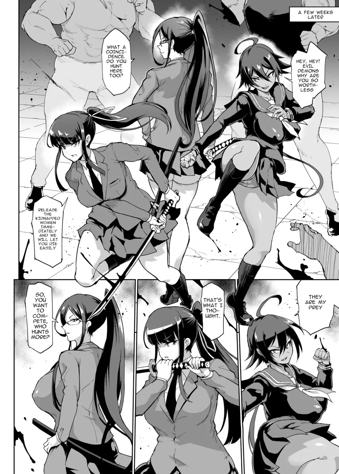 [Fan No Hitori] 『JK EXORCISM CLUB SEASON 2』 Mating under the effect of aphrodisiac & photographing it [English] [xinsu]+ Fhentai - Page 15