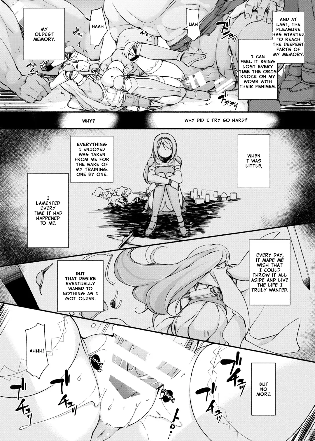 [Motomushi] Onna Kishi Sei Ruruna ~Kishi Mahou Gakuen Intan~ | Maiden Knight Lilouna ~The Degenerate Knight-Mage Academy Feud~ Fhentai - Page 49