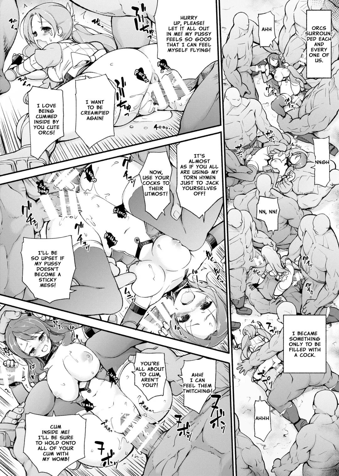 [Motomushi] Onna Kishi Sei Ruruna ~Kishi Mahou Gakuen Intan~ | Maiden Knight Lilouna ~The Degenerate Knight-Mage Academy Feud~ Fhentai - Page 55