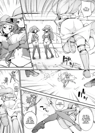 [Motomushi] Onna Kishi Sei Ruruna ~Kishi Mahou Gakuen Intan~ | Maiden Knight Lilouna ~The Degenerate Knight-Mage Academy Feud~ Fhentai - Page 10