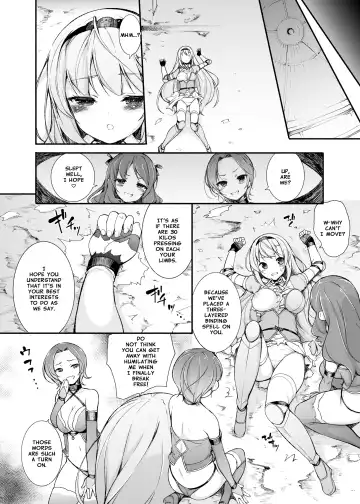 [Motomushi] Onna Kishi Sei Ruruna ~Kishi Mahou Gakuen Intan~ | Maiden Knight Lilouna ~The Degenerate Knight-Mage Academy Feud~ Fhentai - Page 15
