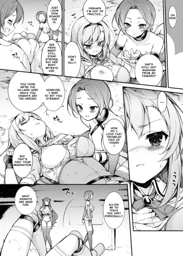 [Motomushi] Onna Kishi Sei Ruruna ~Kishi Mahou Gakuen Intan~ | Maiden Knight Lilouna ~The Degenerate Knight-Mage Academy Feud~ Fhentai - Page 19