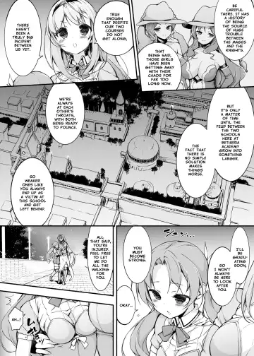 [Motomushi] Onna Kishi Sei Ruruna ~Kishi Mahou Gakuen Intan~ | Maiden Knight Lilouna ~The Degenerate Knight-Mage Academy Feud~ Fhentai - Page 6