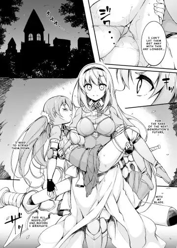 [Motomushi] Onna Kishi Sei Ruruna ~Kishi Mahou Gakuen Intan~ | Maiden Knight Lilouna ~The Degenerate Knight-Mage Academy Feud~ Fhentai - Page 8