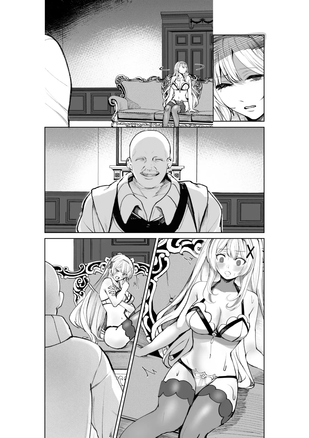 Shihai no Inmon -Ossan Tenshu ni Inmon o  Uetsukerarete Mi mo Kokoro mo Seifuku sareru Himekishi Monogatari- Fhentai.net - Page 42