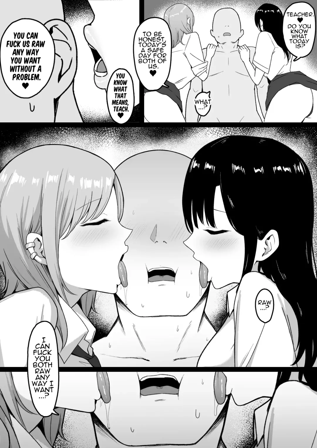 Lewd Students ~The Temptations of Kuromine & Shirosaki~ Fhentai - Page 34