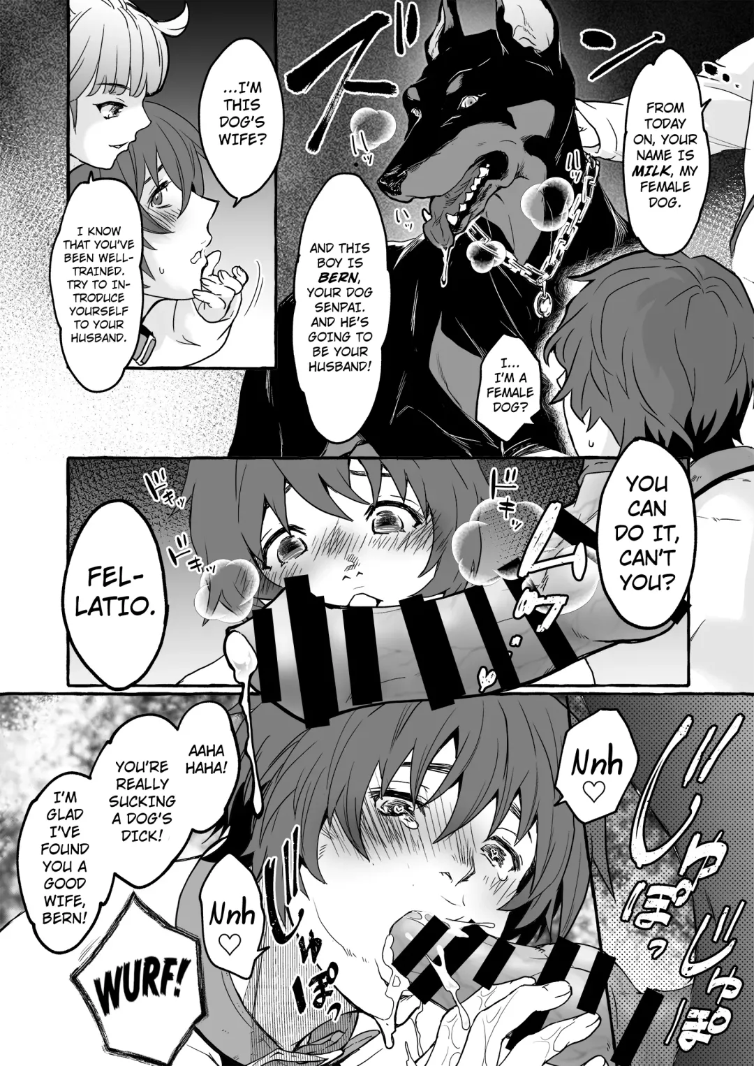 [Yukishige] Oinu ni Metorareta Otoko 2 ~Fuufu de Inu no Dorei Ochi~ | The Man Who's Married to a Male Dog 2 ~The Fall of a Married Couple into a Dog's Slave~ Fhentai - Page 13
