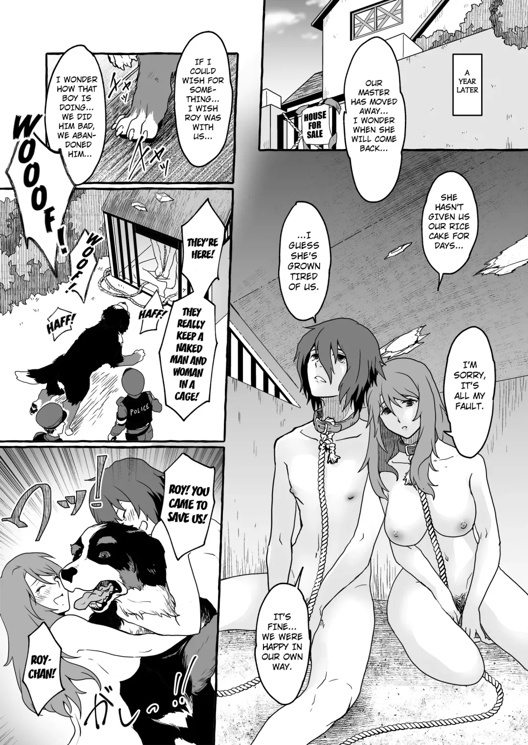 [Yukishige] Oinu ni Metorareta Otoko 2 ~Fuufu de Inu no Dorei Ochi~ | The Man Who's Married to a Male Dog 2 ~The Fall of a Married Couple into a Dog's Slave~ Fhentai - Page 17