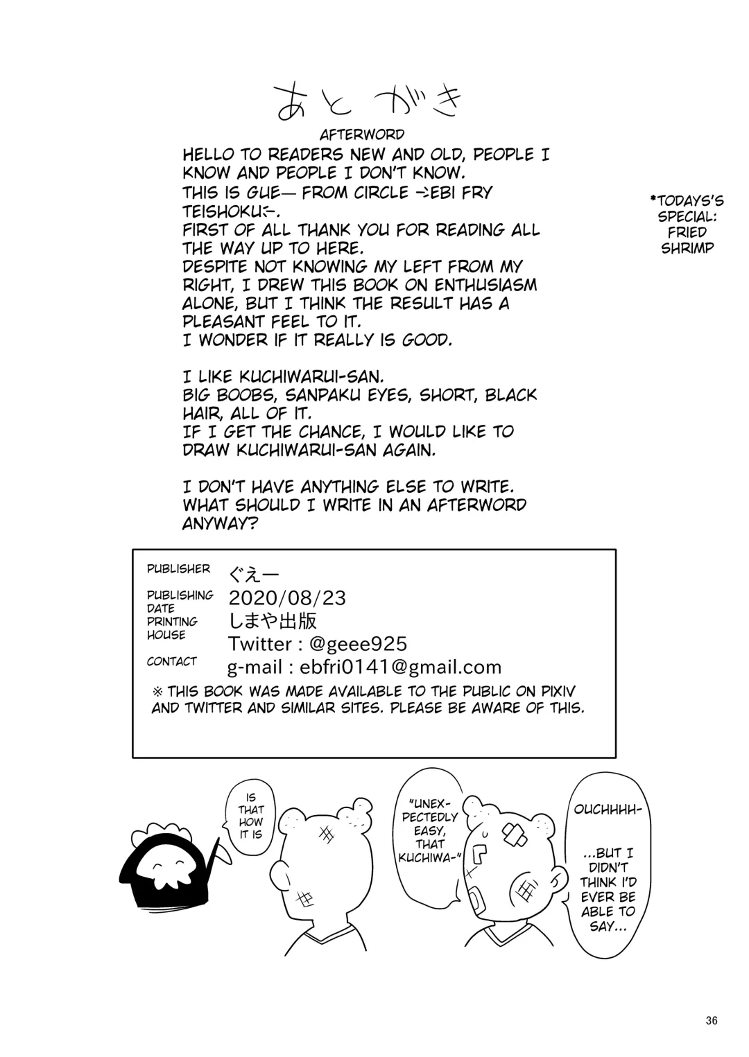 [Ebi Fry Teishoku] Kuchi Warui-san no Yowami o Nigitte Iroiro Sasete Morau Hon Fhentai - Page 35