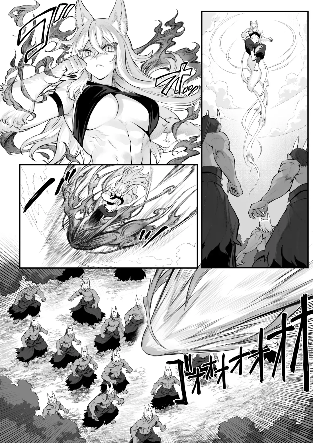 [Mashu] Ikusa Otome to Ikusa Goto!  ~Onna Samurai Hen~ Fhentai - Page 42