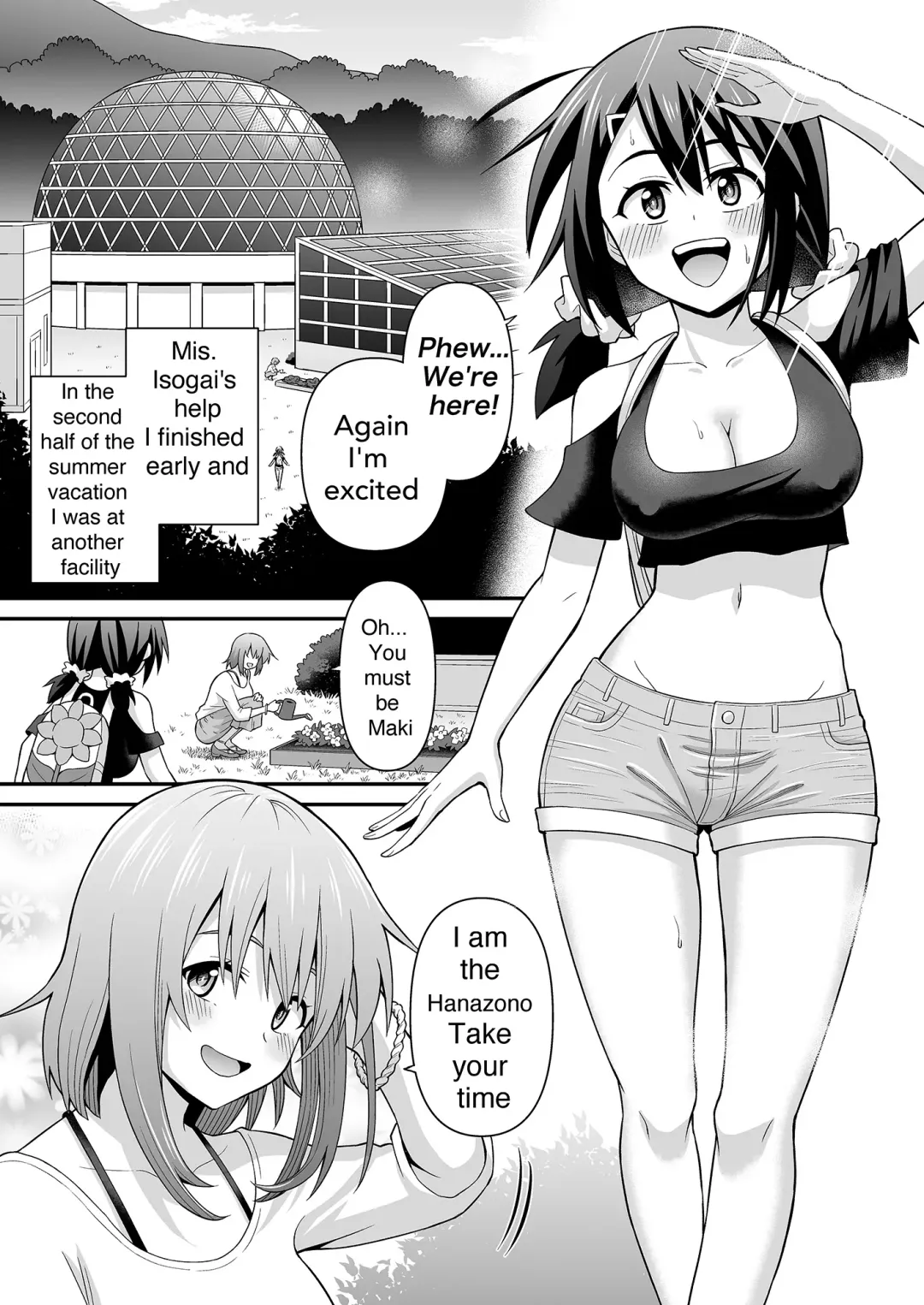 [Hitsumabushi] Futanari Maki-chan Shokubutsuen-hen Fhentai - Page 2