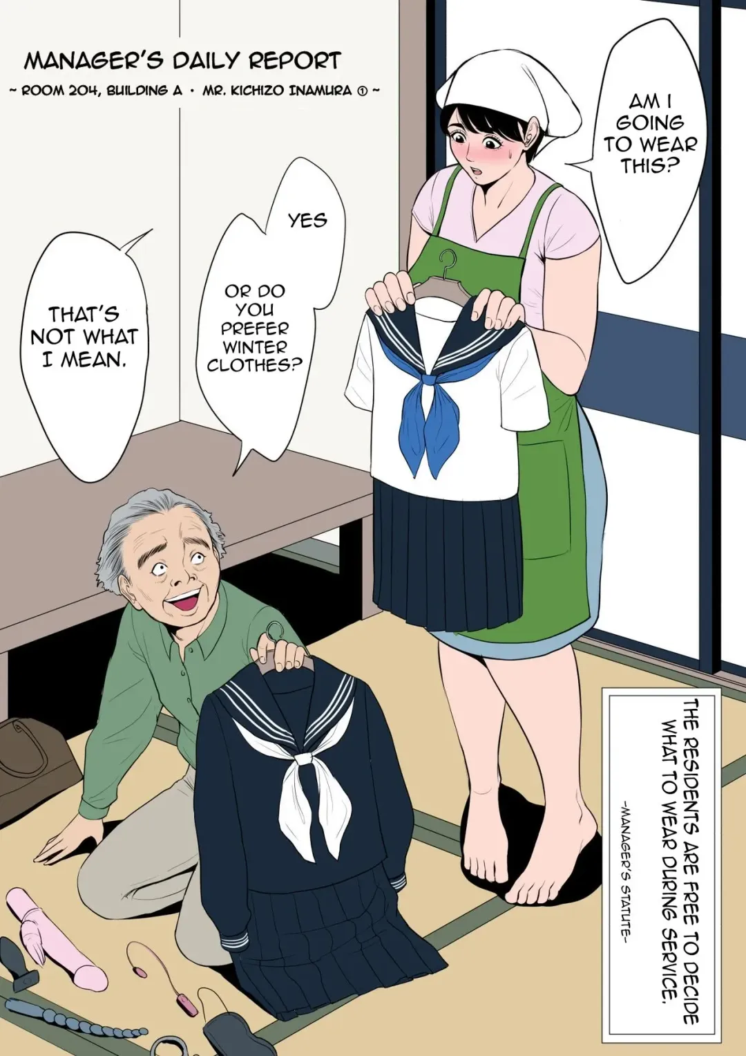 Read Manager's daily work report - Ward A, Room 204, Kichizo Inamura. - Fhentai.net