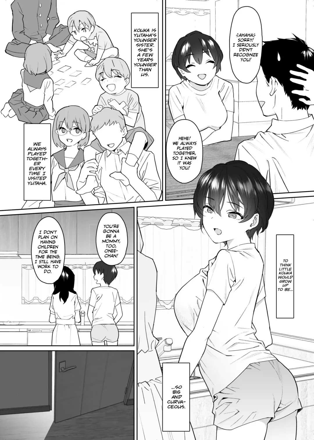 Kanojo to no Kekkon Houkoku ni Kiseishita noni Gimai to Yarimakuri no Suujitsukan ga Hajimatteshimatta | I visited my in-laws to announce my marriage and ended up fucking my girlfriend's little sister silly! Fhentai.net - Page 7