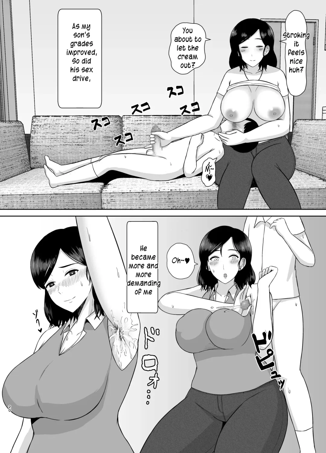 [Saitou Renji] Seikyouiku Mama | Sex Education Mama Fhentai - Page 20
