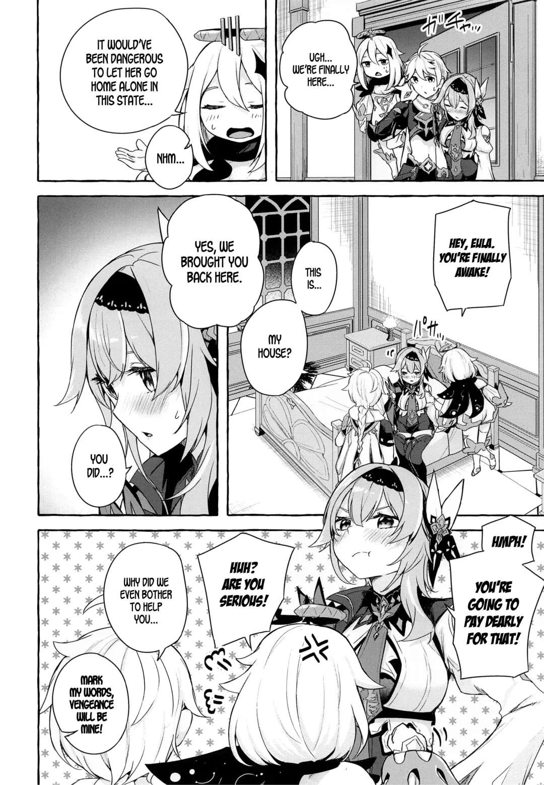 [Sahara Gensei] Eula no Youkai Hannou | Eula's Melting Reaction Fhentai - Page 6