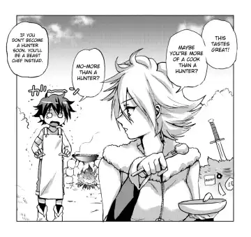 [Pukara] Hunter Onee-san to Minarai Shounen (Oneshota) 4-koma Fhentai.net - Page 2