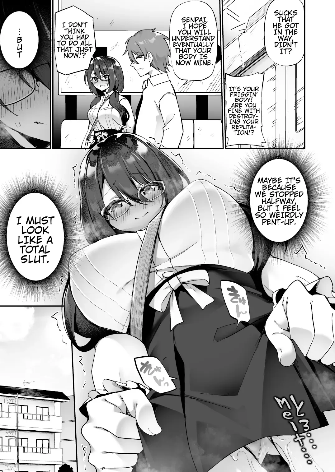 [Kanmuri] I Switched Bodies with my Large-Breasted Yandere Junior Who is Aroused Just by Hearing the Sound of My Voice! Fhentai - Page 18