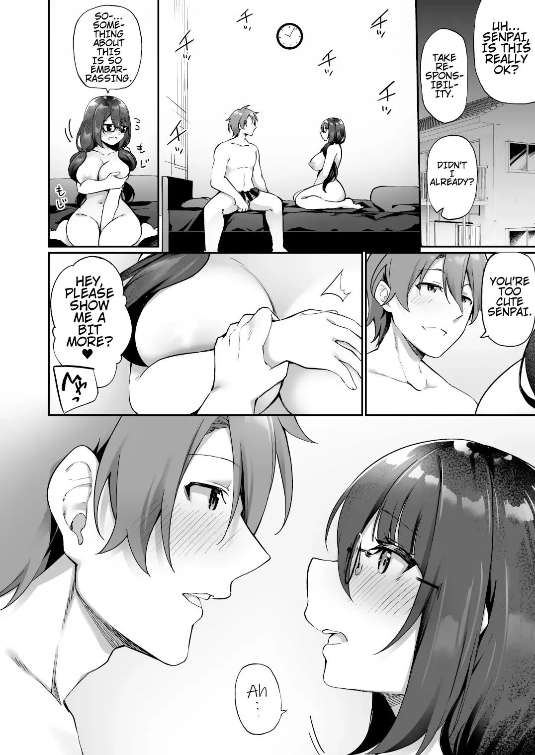 [Kanmuri] I Switched Bodies with my Large-Breasted Yandere Junior Who is Aroused Just by Hearing the Sound of My Voice! Fhentai - Page 37