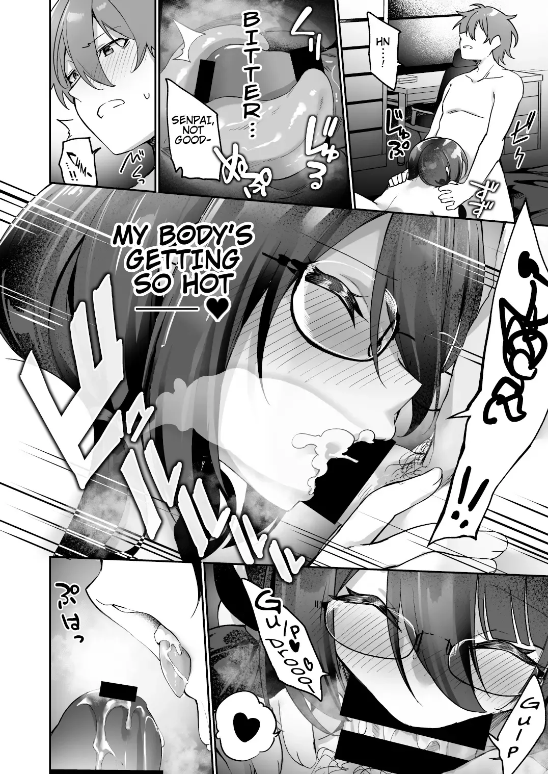 [Kanmuri] I Switched Bodies with my Large-Breasted Yandere Junior Who is Aroused Just by Hearing the Sound of My Voice! Fhentai - Page 39