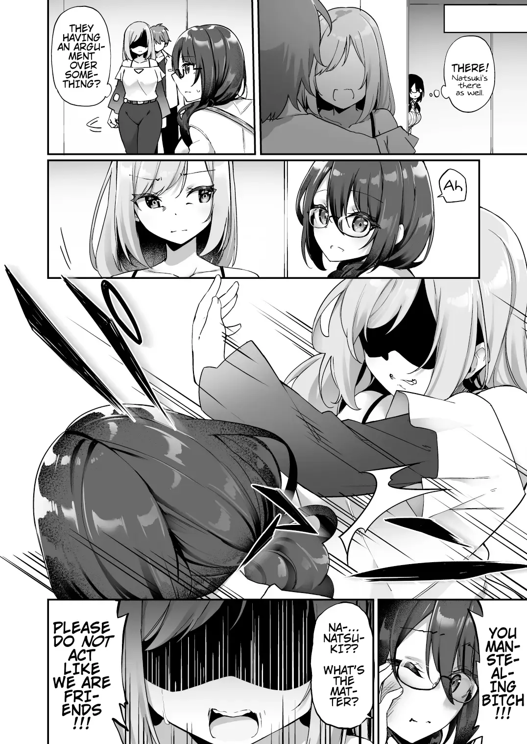 [Kanmuri] I Switched Bodies with my Large-Breasted Yandere Junior Who is Aroused Just by Hearing the Sound of My Voice! Fhentai - Page 9