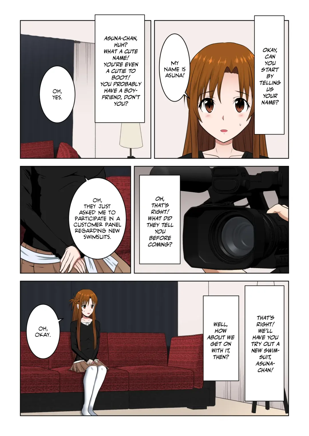 [Fujimiya Siryu] Machigatte Shirouto Mono AV ni Shutsuen Shichatte Netorareta Senkou-san Fhentai.net - Page 4