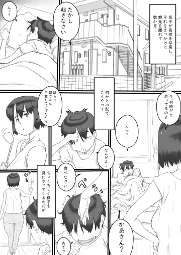 [Hirekatsu] Hitorigurashi no Musuko no Heya de... -Haha to Musuko no Himitsu no Kankei- Fhentai - Page 2