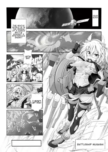 [Kazan No You - Kotei Shosai] Senkan Musashi no Yuuutsu | Battleship Musashi's Melancholy Fhentai.net - Page 2