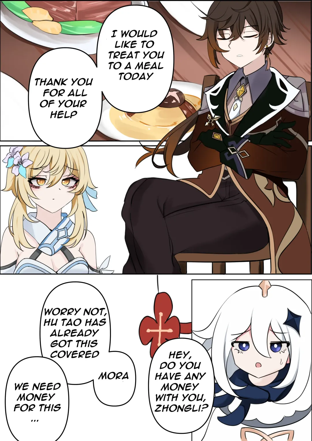 [Bubo] Contract - A Hu Tao x Zhongli Hentai Comic Fhentai - Page 2