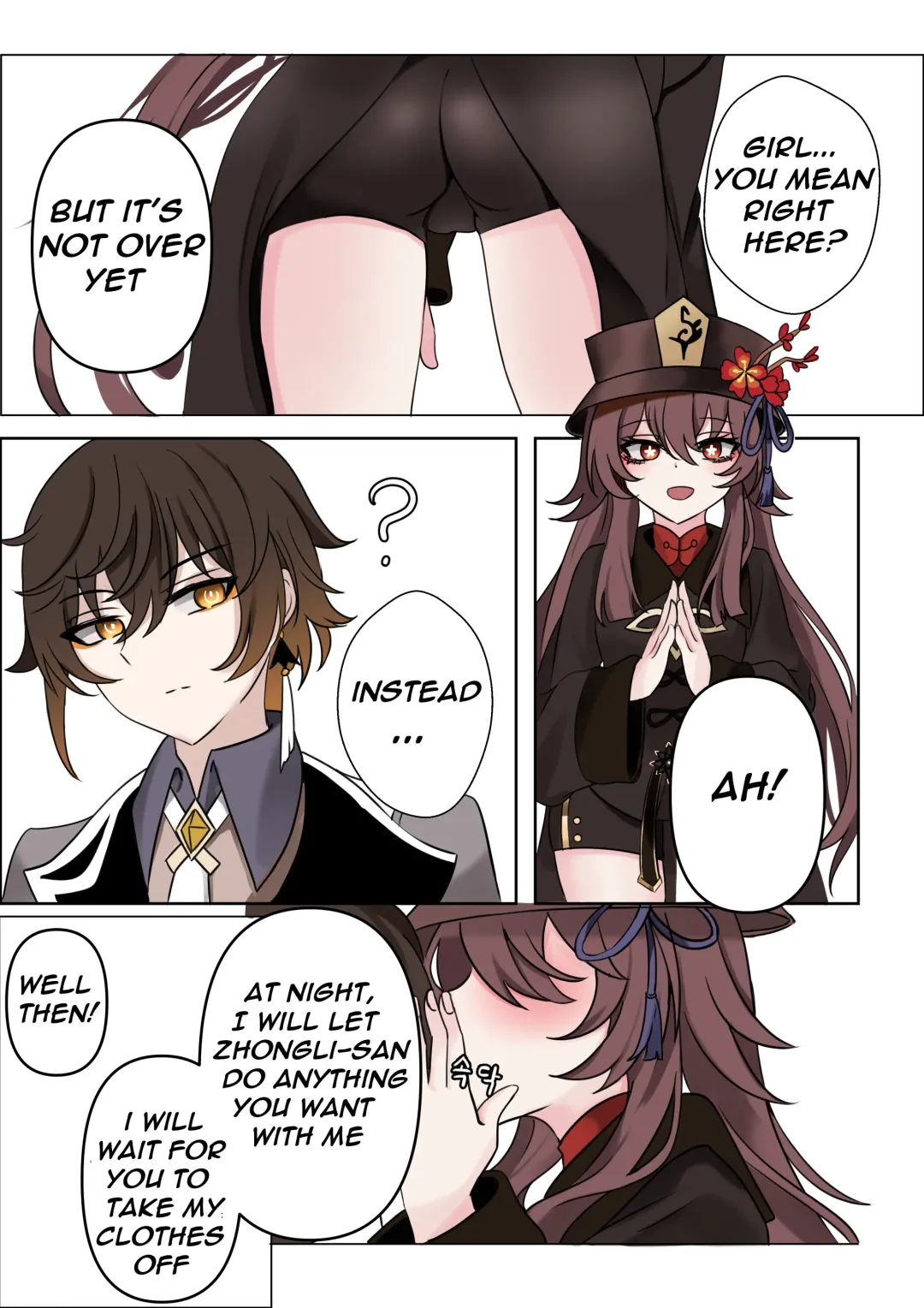 [Bubo] Contract - A Hu Tao x Zhongli Hentai Comic Fhentai - Page 9
