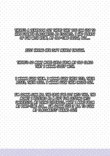 [Benimura Karu - Kaedeko] SotsuAl DeliHeal 2 -Junbibon- | Yearbook of Whores 2 -Prep Book- Fhentai - Page 2