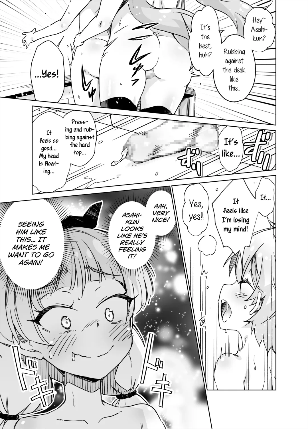 Kyoushitsu de Zenra Kado Ona ni Hamacchaimashita!! | I Fucking LOVE Fully-Nude Desk-Diddling! Fhentai - Page 28