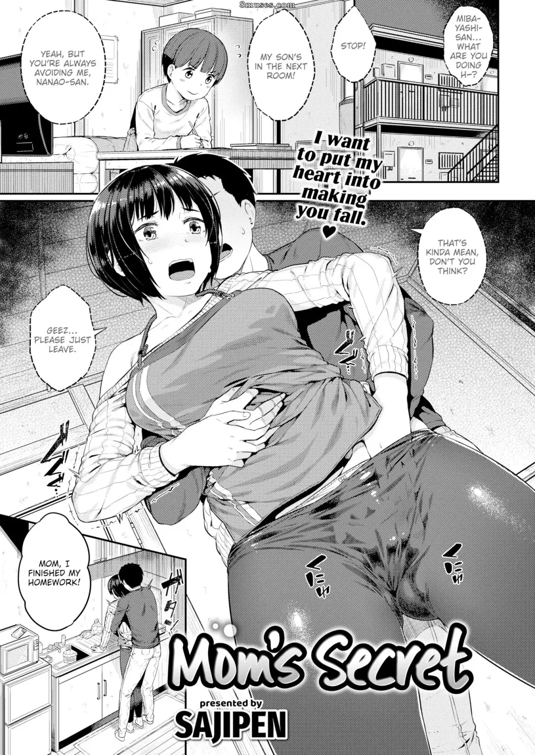 [Sajipen] Mom's Secret Fhentai.net - Page 1