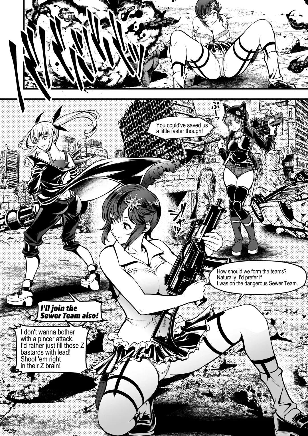 [Itachou] Seed of the Dead: Sweet Home ~It's a Fucking Great Day!~ Fhentai - Page 10