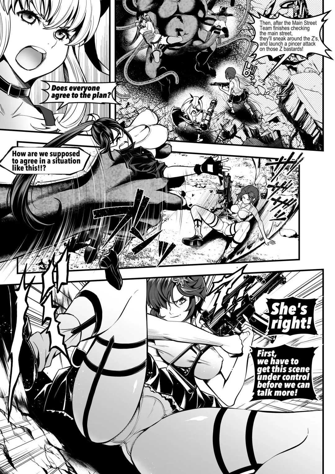 [Itachou] Seed of the Dead: Sweet Home ~It's a Fucking Great Day!~ Fhentai - Page 6