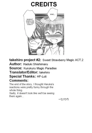 [Hazuki Shishimaru] Sweet Strawberry Magic ACT.1&2 Fhentai.net - Page 34