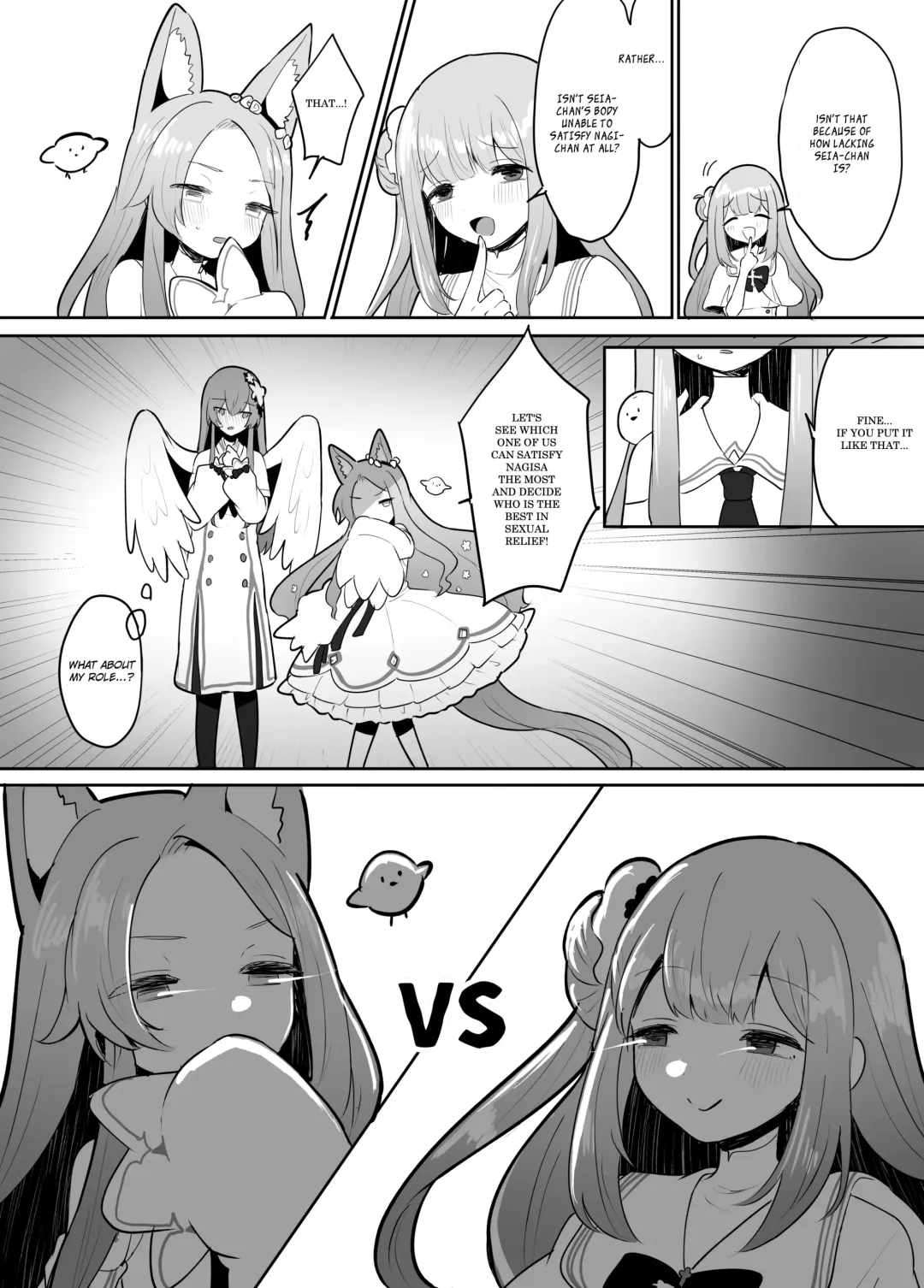[Muchimo] Futanari Tea Party Seia vs Mika | The Tea Party's Futanari - Seia VS Mika Fhentai - Page 4