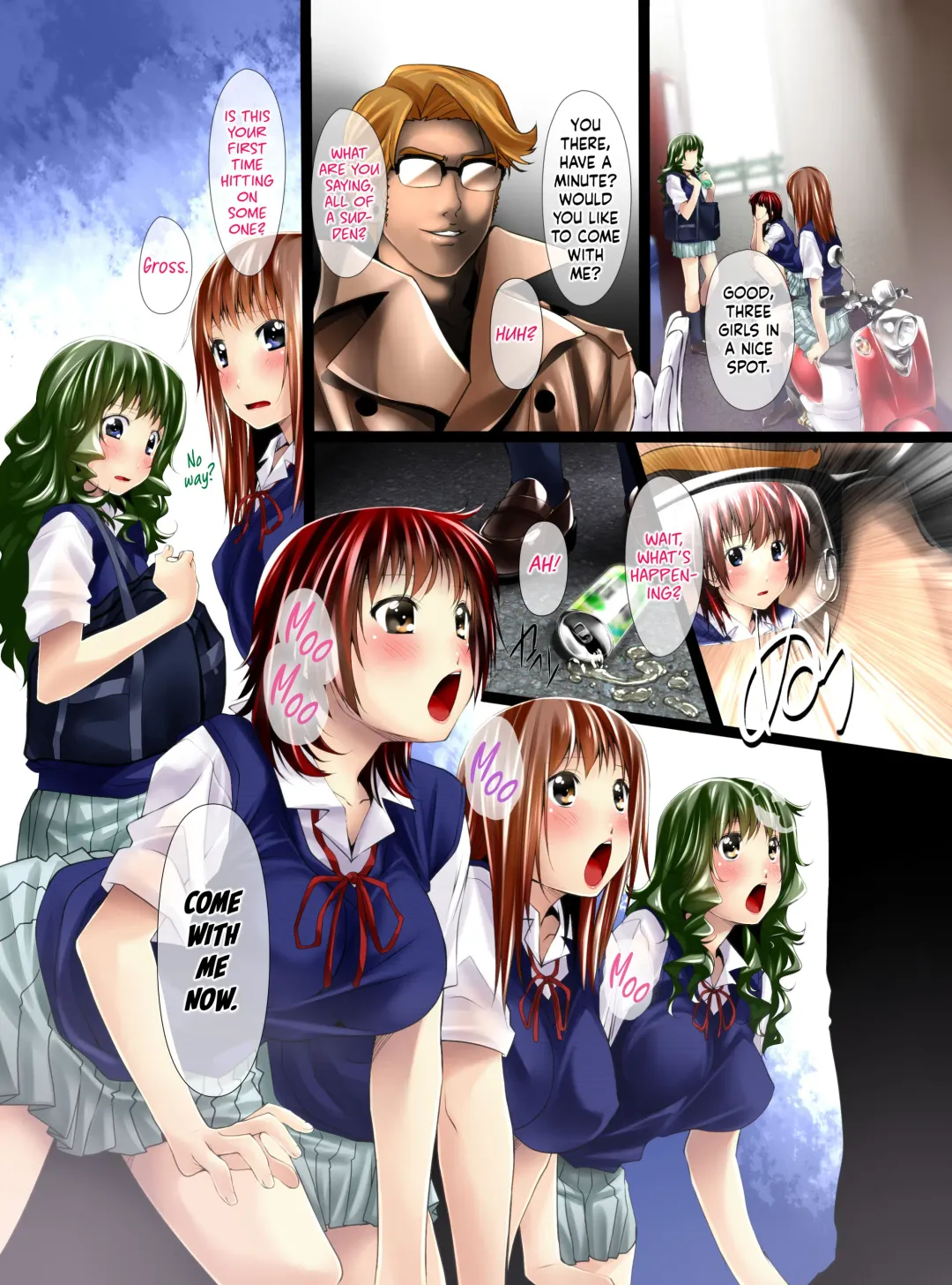 [Shizuki Shuya] Saimin Onna Dorei Bokujou | Hypnosis Ranch Fhentai - Page 3