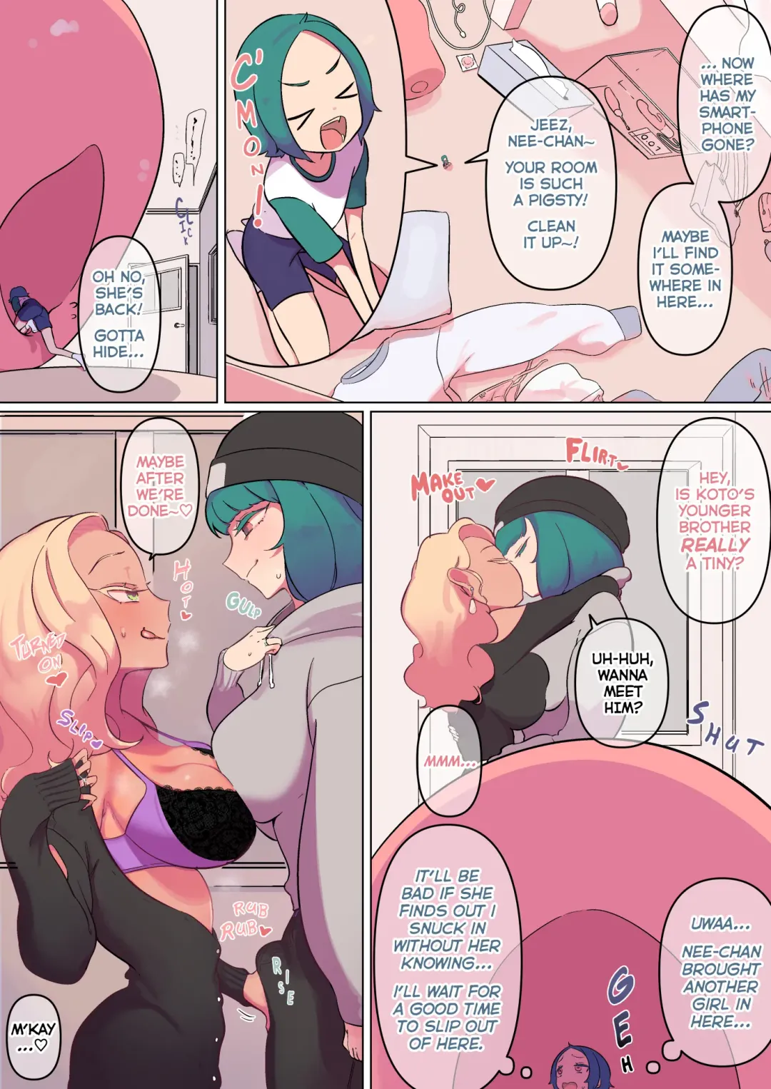 [Nyama] Futa onna no onaho de kobito kurasshu to VORE manga Fhentai - Page 1