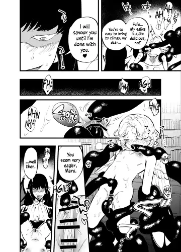 [Chimeda] Futanari Akuma to Moumoku Tenshi | Futanari Devil and the Blind Angel Fhentai - Page 19