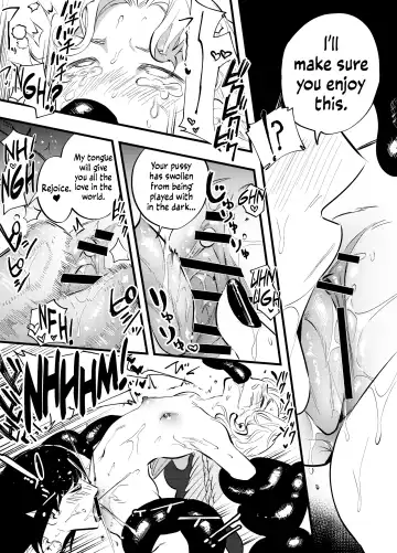 [Chimeda] Futanari Akuma to Moumoku Tenshi | Futanari Devil and the Blind Angel Fhentai - Page 20